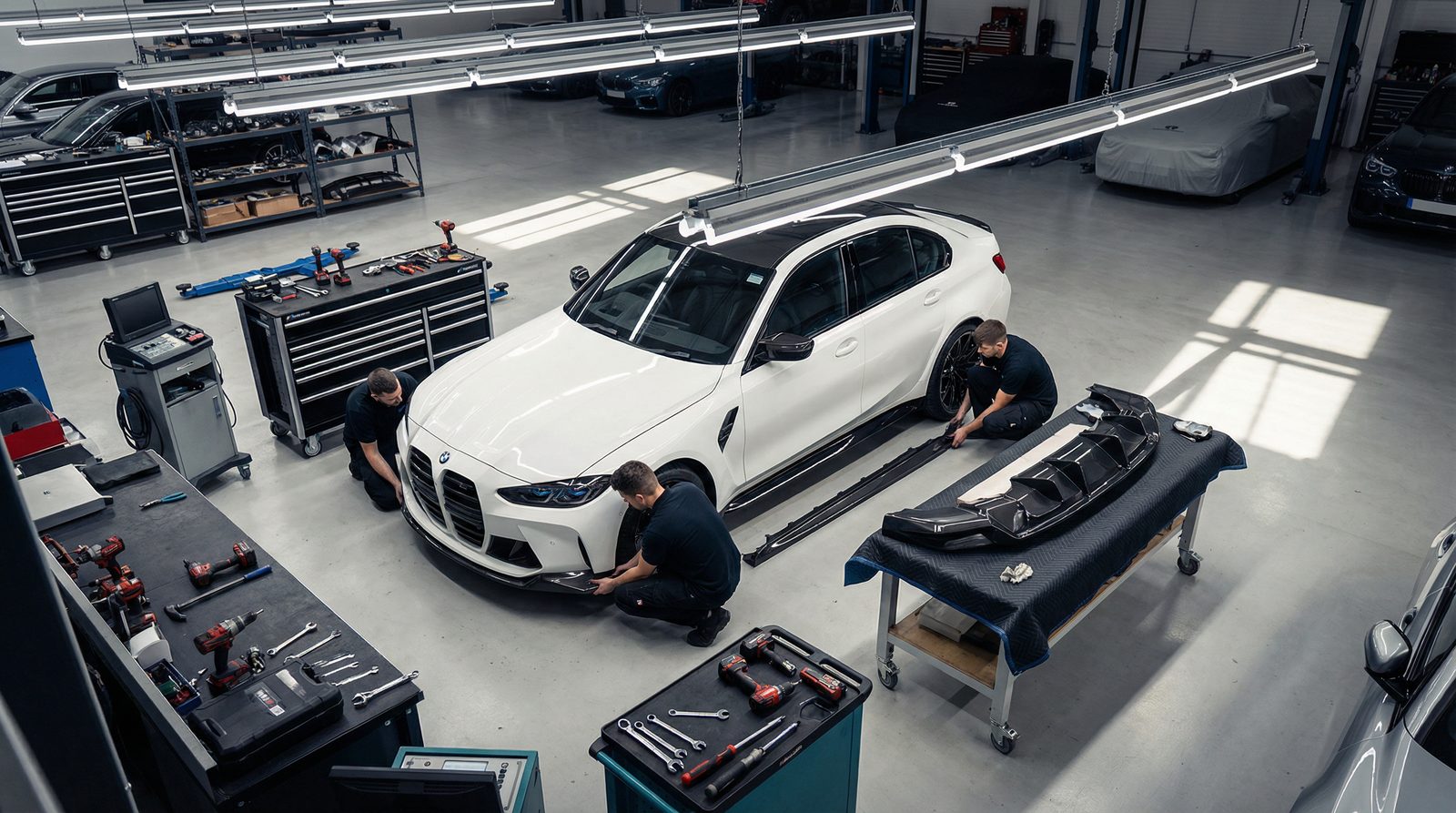 三年二班宝马M3改装视频